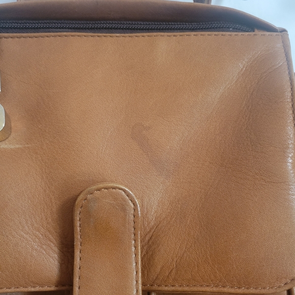 LATICO Leather Products Great Brown Leather Rugged Rucksack Backpack Bag - Picture 10 of 13